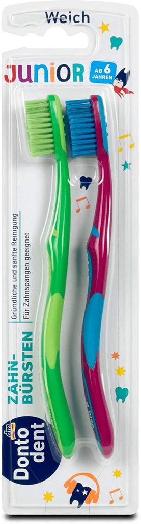 Donto dent brosse dent junior weich *2