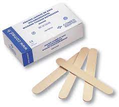 Greetmed abaisse langue woodeb en bois adulte /100u