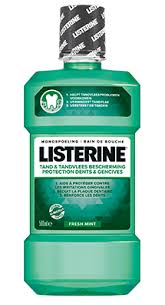 LISTERINE bain bouche protection dents gencives 500ml