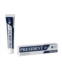 Dentifrice daily white President 75ml
