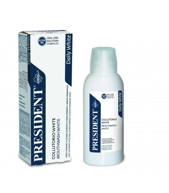 Bain bouche daily white President 200ml