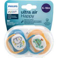 Sucette *2  ultra soft AVENT scf85/16 6-18m