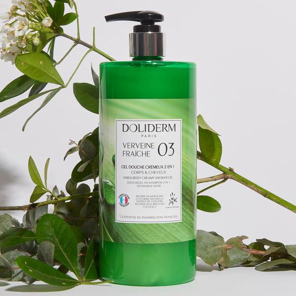 DOLIDERM verveine fraiche 03 gel douche 1L