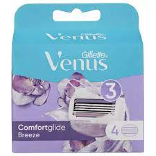 venus gillette 3 blades 4 comfortglide