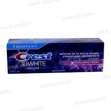 crest dentifrice 3d white vitalizing fresh 75ml