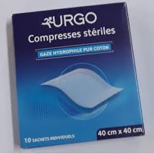 R.B compresse de gaz stériles 20cm*20cm