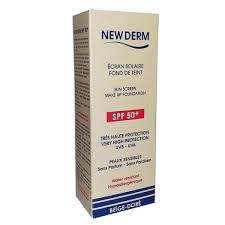 NEWDERM toucher sec spf50+50ml