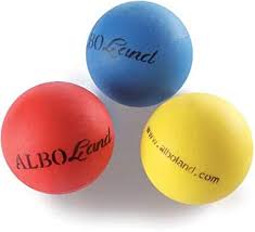 berger balle de reeducation bleu