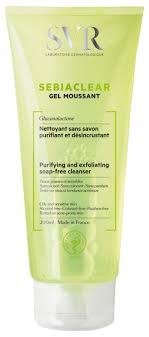 SVR sebiaclear gel moussant 200ml