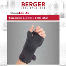 Berger attelle d'immobilisation poignet pouce gauche std