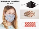 masque de protection  lavables