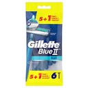 gillette blue 6 klingen 2 stuck